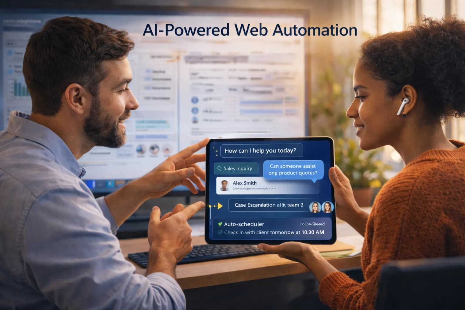 Smart Web Automation Workflows