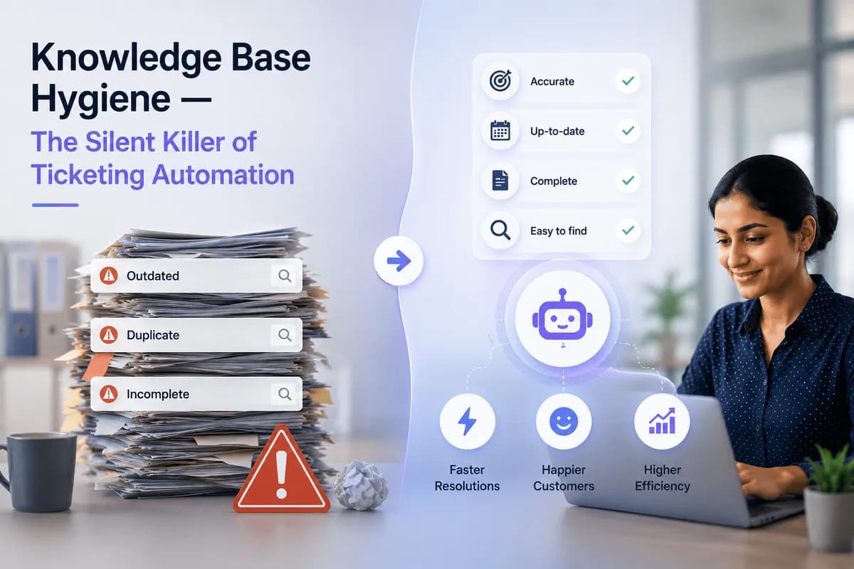 Knowledge Base Hygiene - The Silent Killer of Ticketing Automation