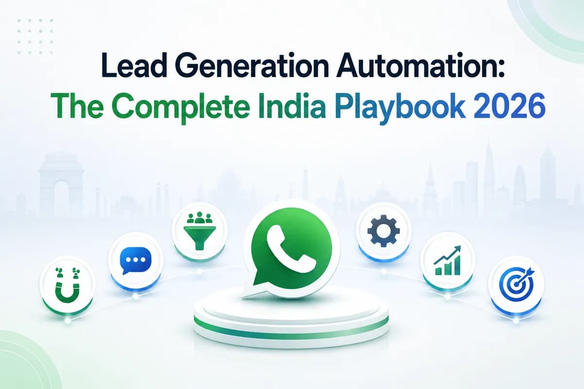Lead Generation Automation: The Complete India Playbook 2026