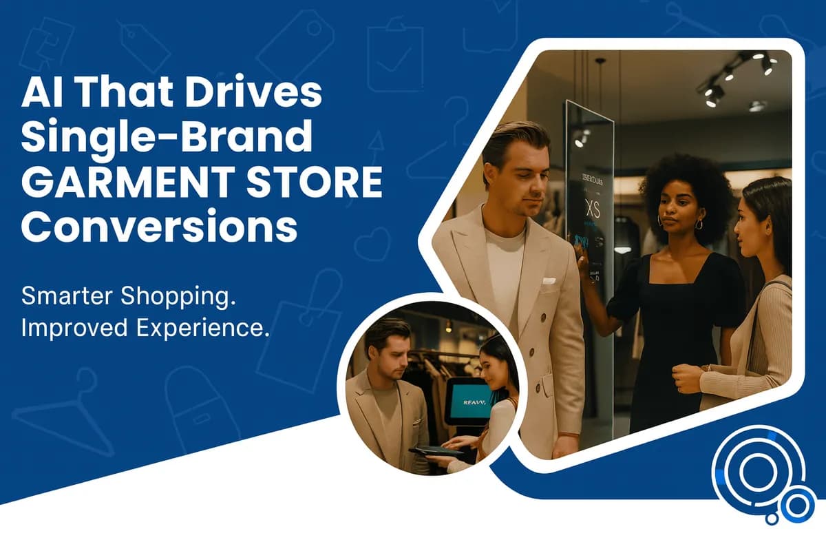 How Single-brand Garment Stores Can Use AI Automation to Increase Conversions, Reduce Returns & Improve Customer Experience