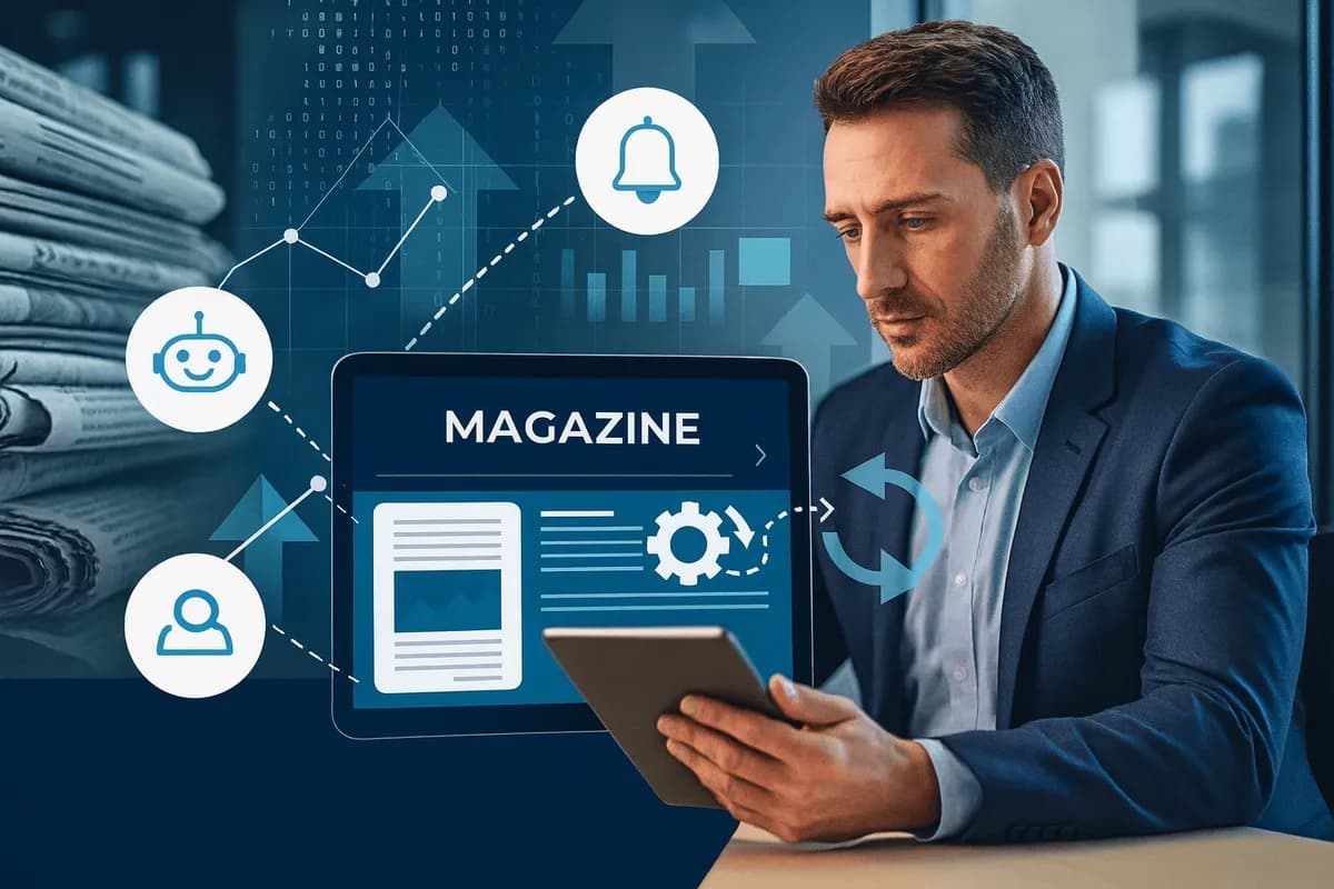 How Magazines & Online Journals Can Use AI Automation to Grow Subscribers, Improve Reader Engagement & Streamline Publishing Operations
