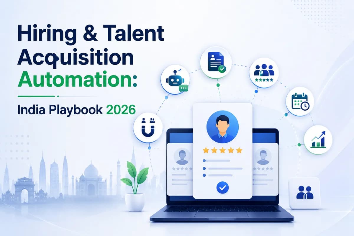 Hiring & Talent Acquisition Automation: India Playbook 2026