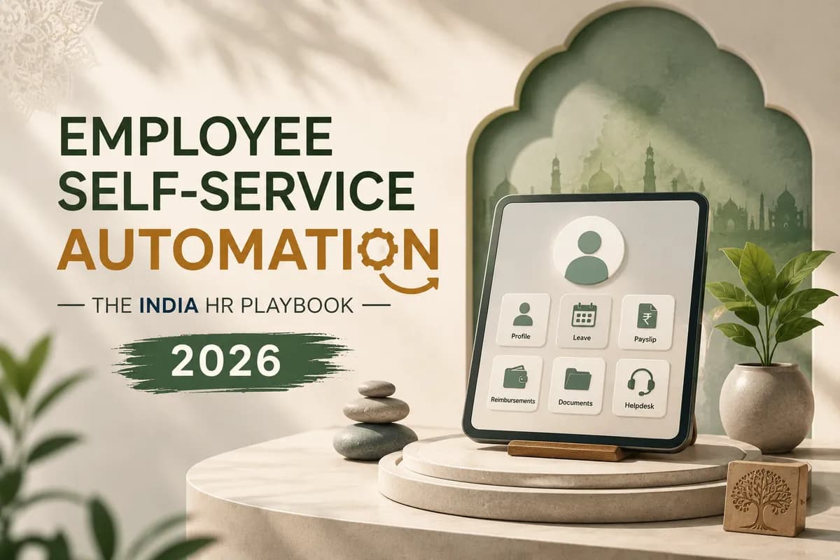 Employee Self-Service Automation: The India HR Playbook 2026