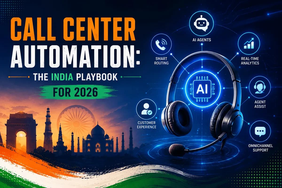 Call Center Automation: The India Playbook for 2026