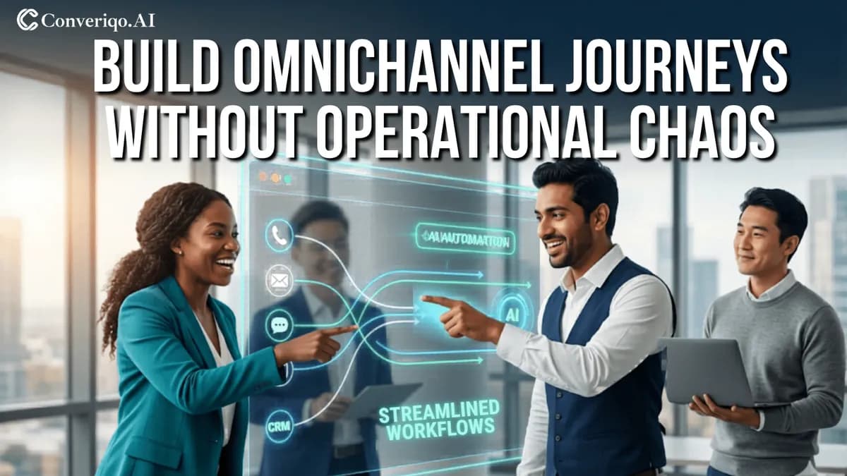 How to Build Omnichannel Lead and Support Journeys Without Operational Chaos