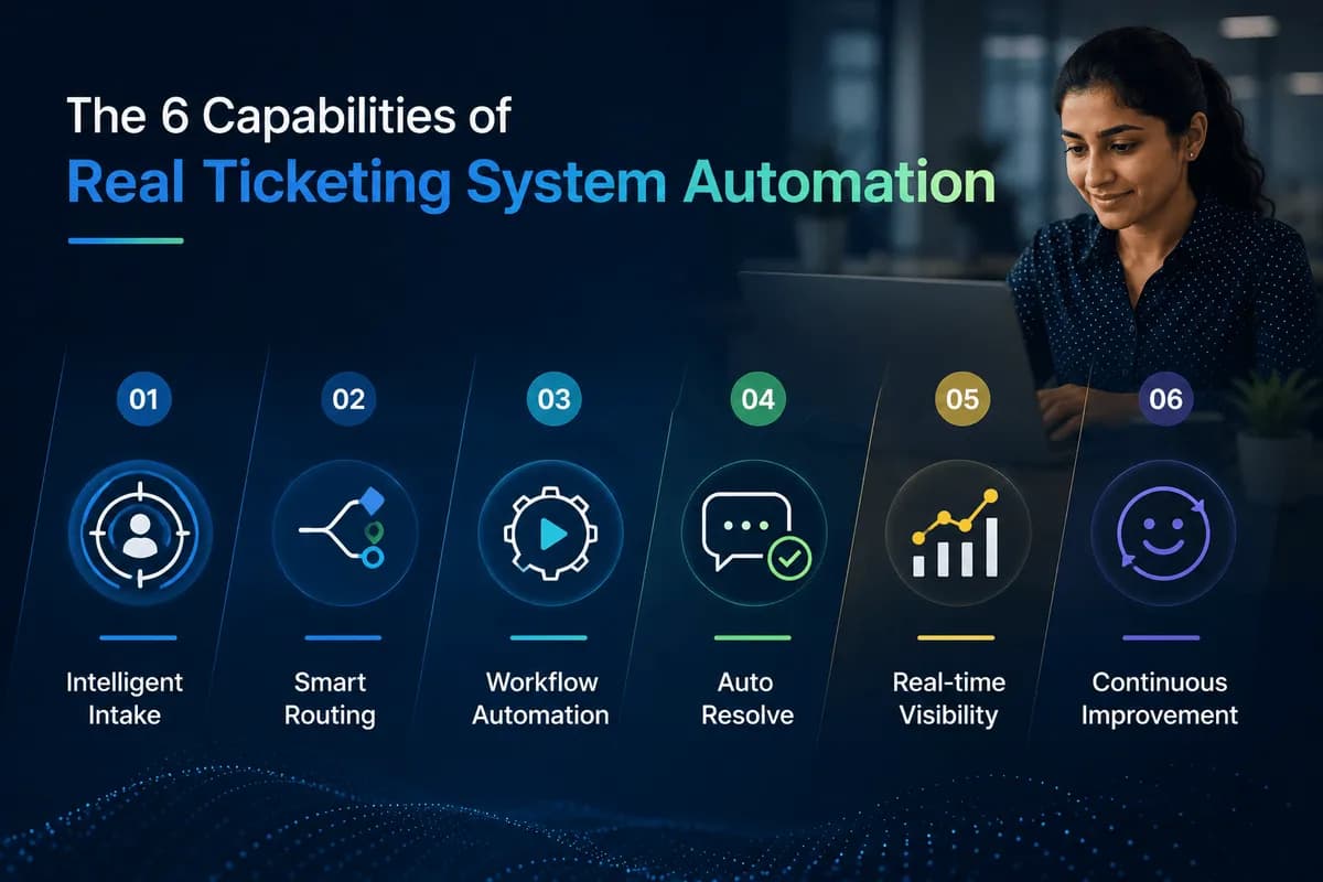 The 6 Capabilities of Real Ticketing System Automation