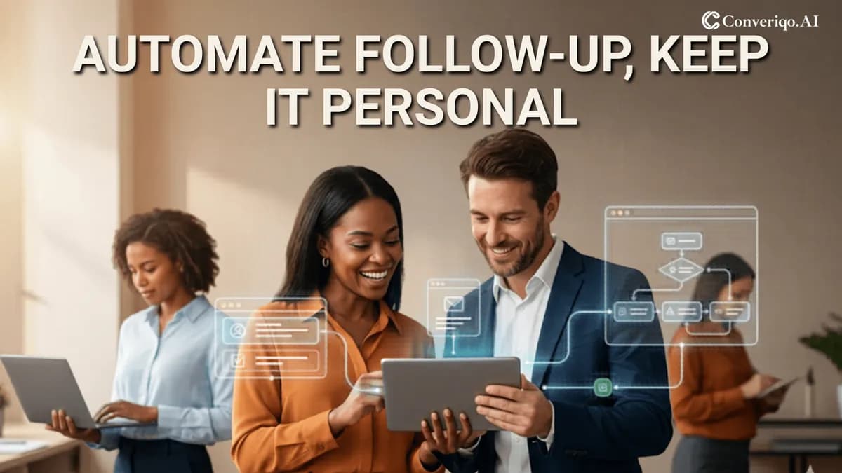 How to Automate Lead Follow-Up Without Sounding Spammy or Robotic