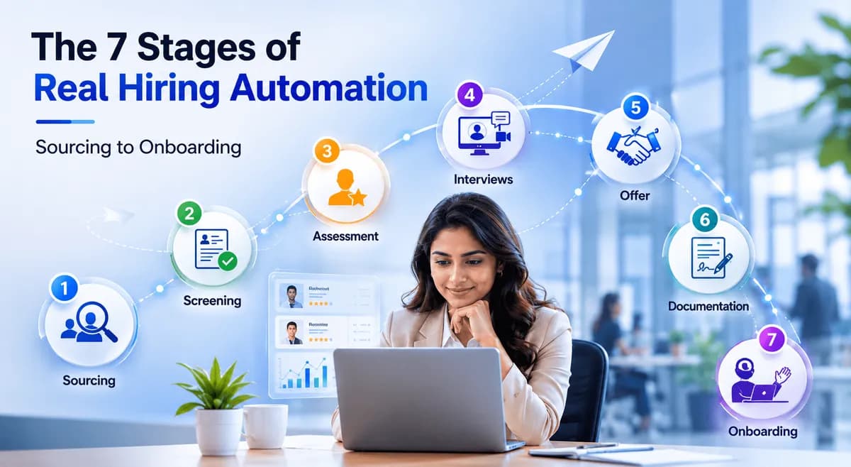 Hiring automation workflow banner