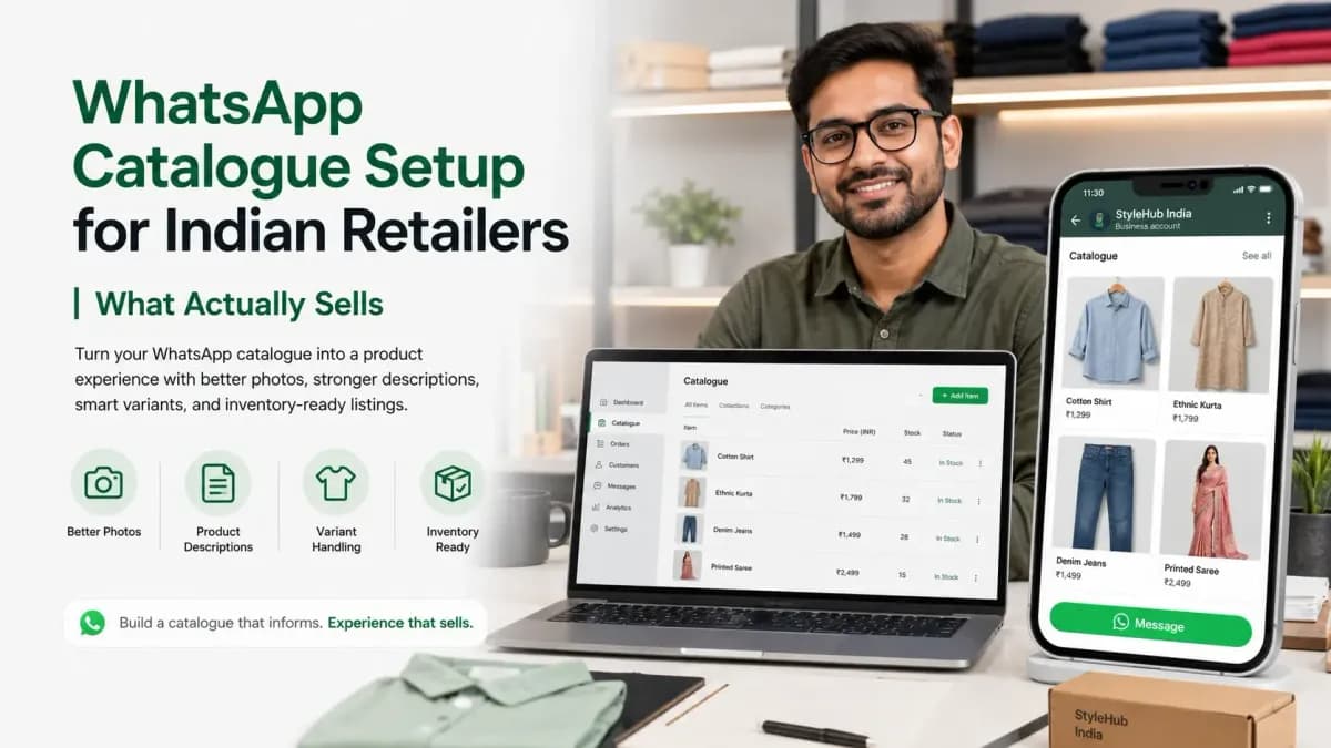 WhatsApp Catalogue Setup for Indian Retailers - What Actually Sells