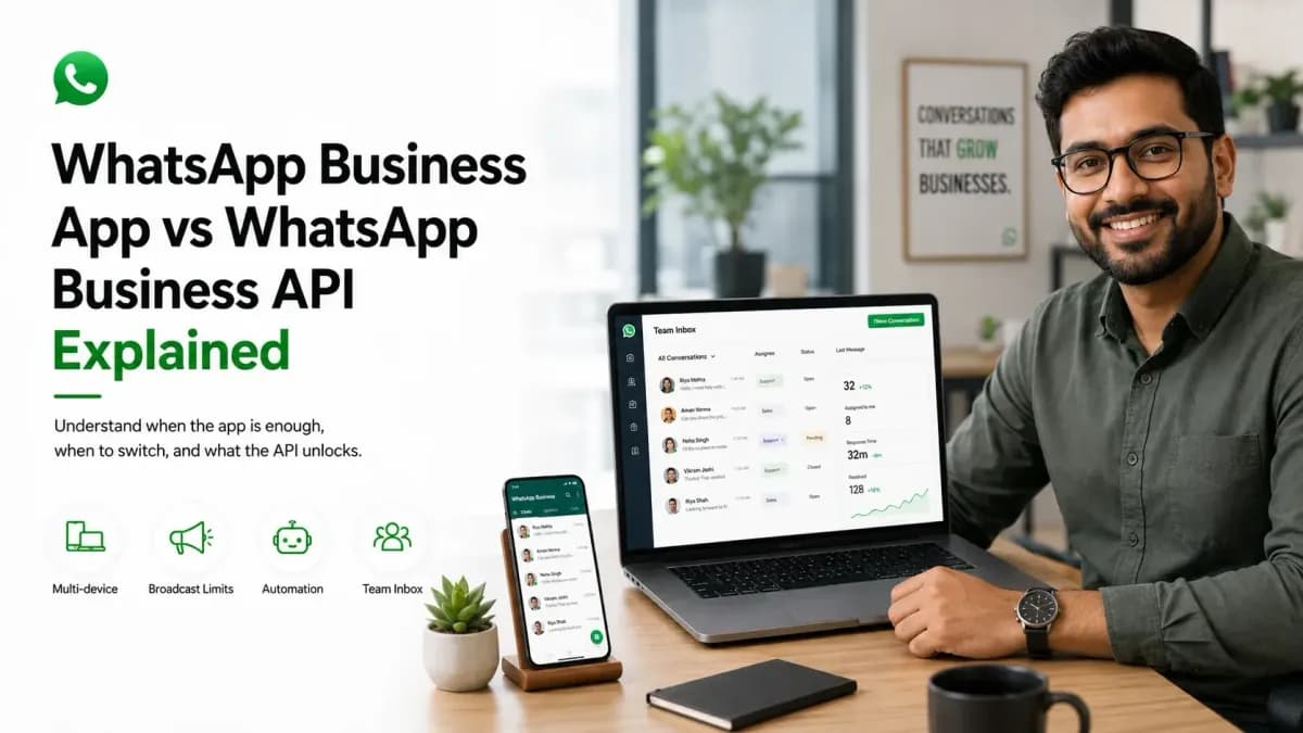 WhatsApp Business App vs WhatsApp Business API Explained