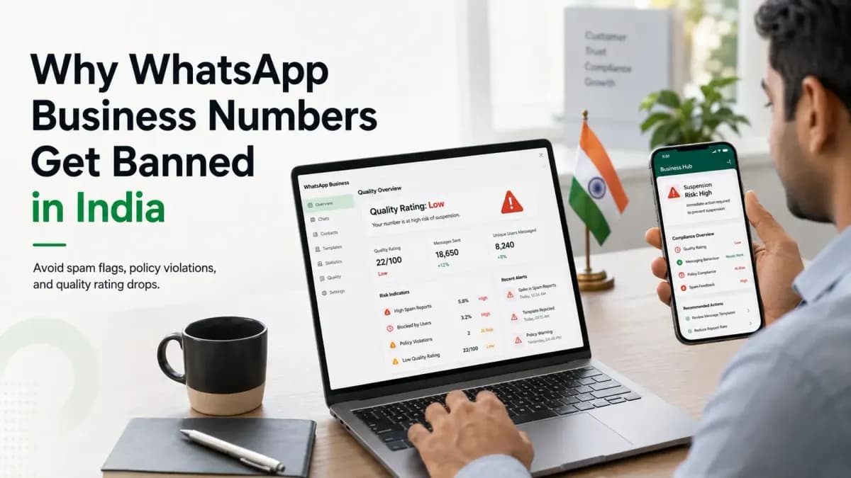 Why WhatsApp Business Numbers Get Banned in India
