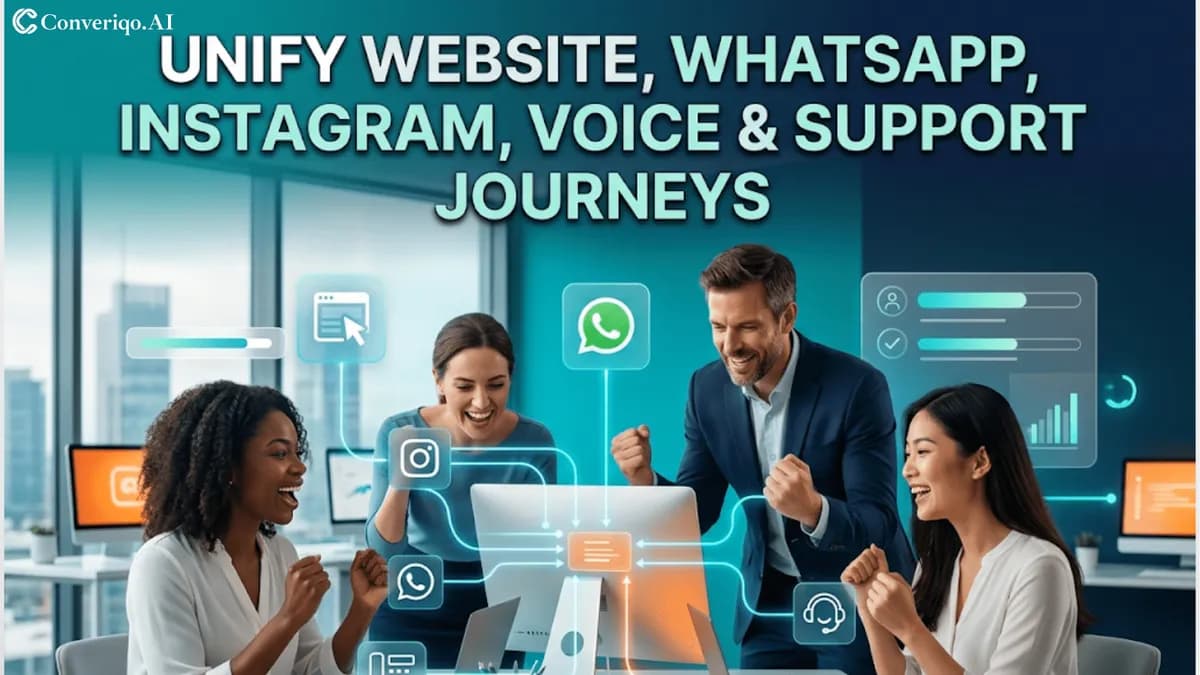 Omnichannel Conversation and Workflow Automation: How Businesses Unify Website, WhatsApp, Instagram, Voice, and Support Journeys