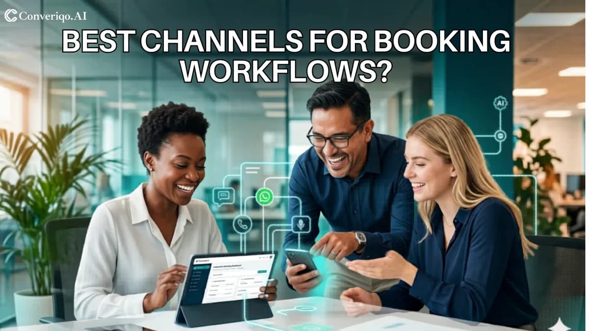 Chat, WhatsApp, or Voice: Which Channel Works Best for Booking Workflows?