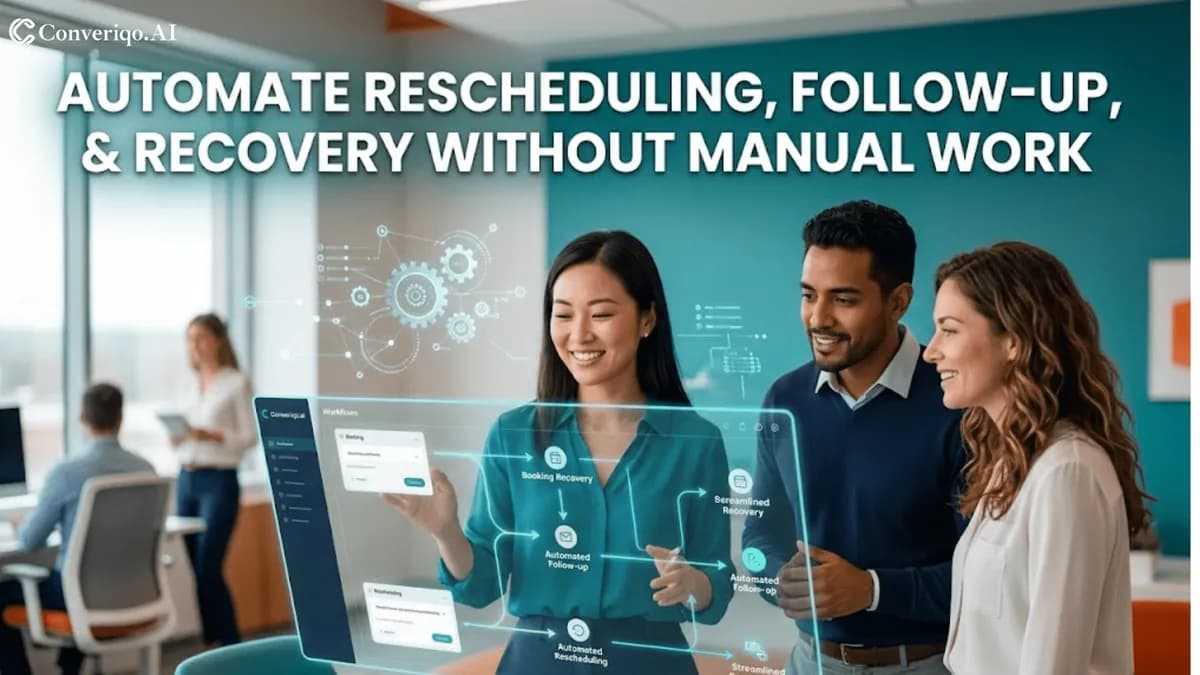 How to Automate Rescheduling, Follow-Up, and Booking Recovery Without More Manual Work