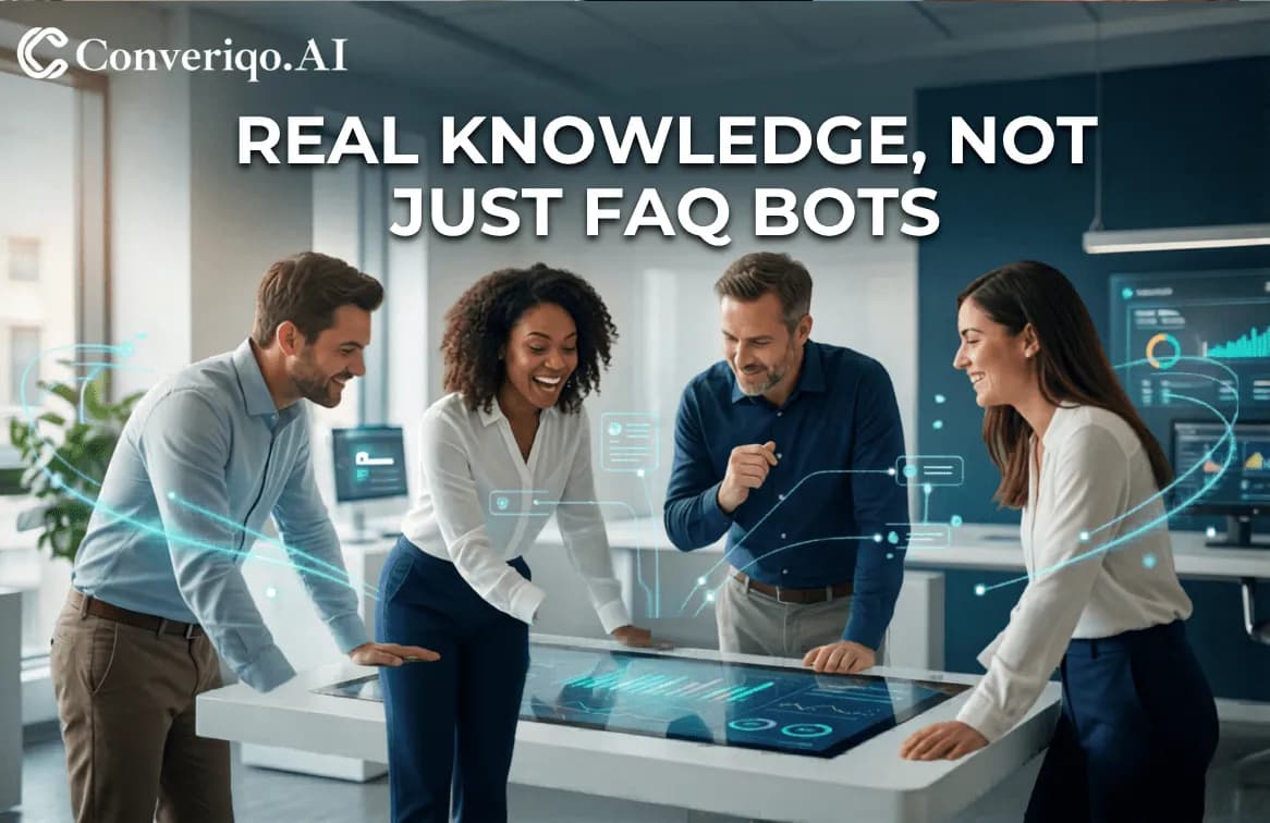 Why Support Teams Need Knowledge-Grounded Self-Service, Not Just FAQ Bots