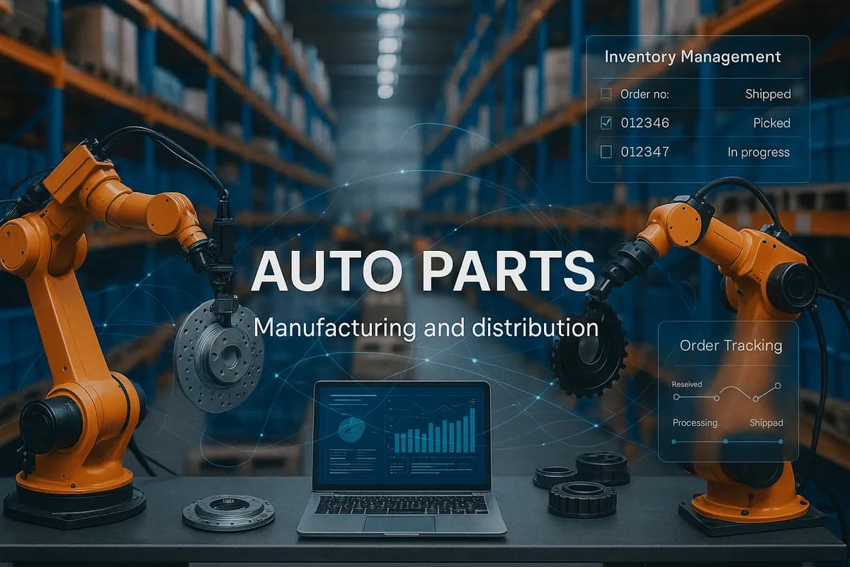 How Auto Parts Manufacturers, Wholesalers & Distributors Can Use AI Automation to Streamline Orders, Inventory & Dealer Operations