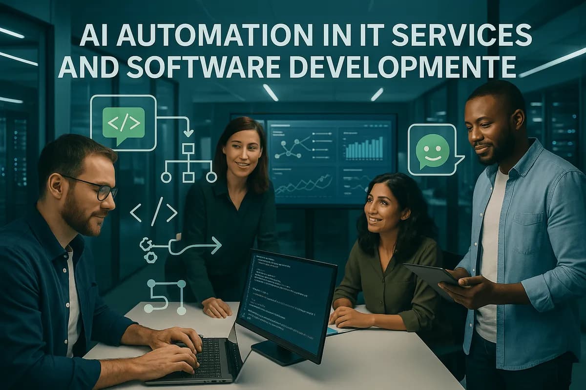 How IT Services & Software Development Companies Can Use AI Automation to Improve Sales, Delivery & Internal Operations