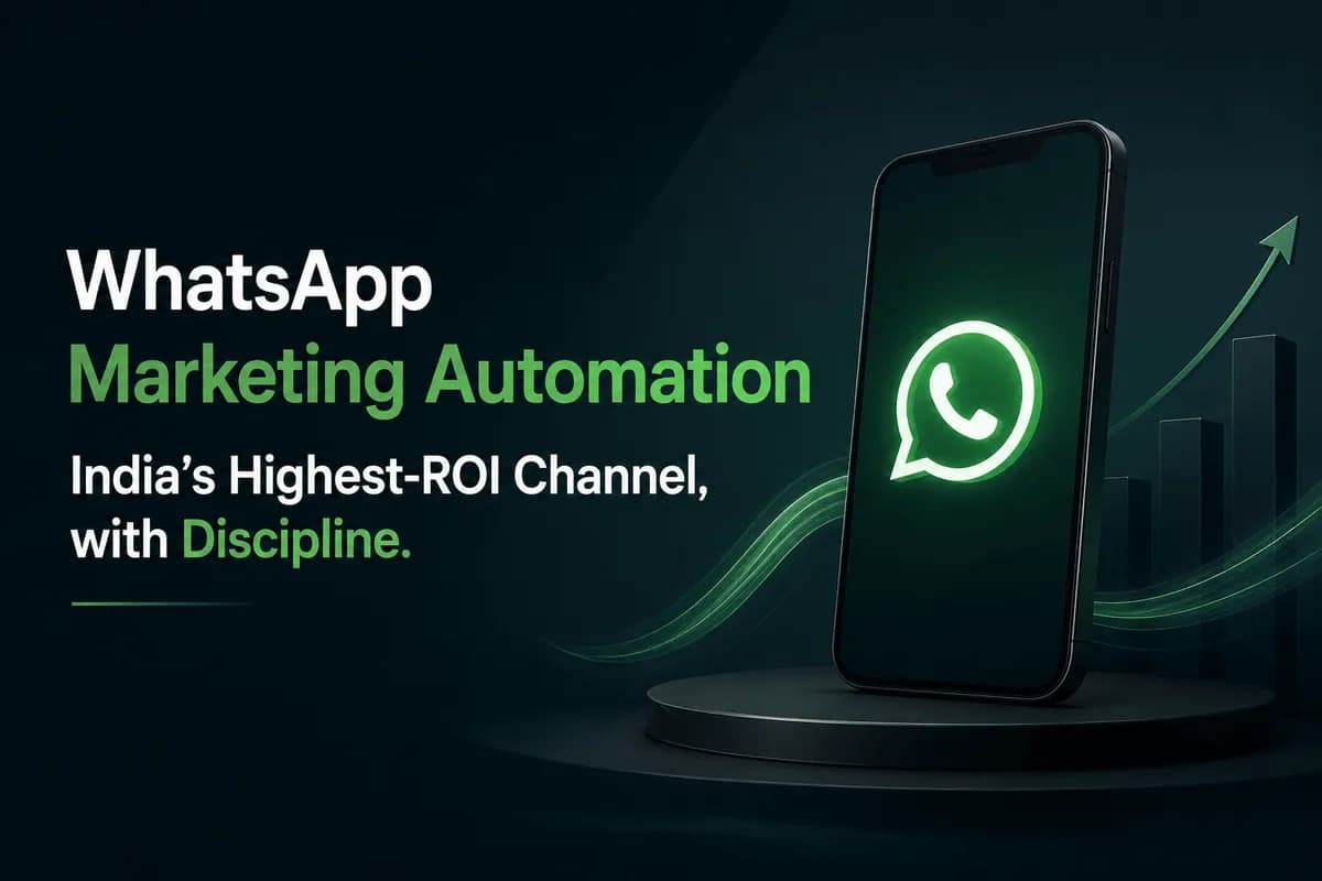 WhatsApp marketing automation enterprise growth banner