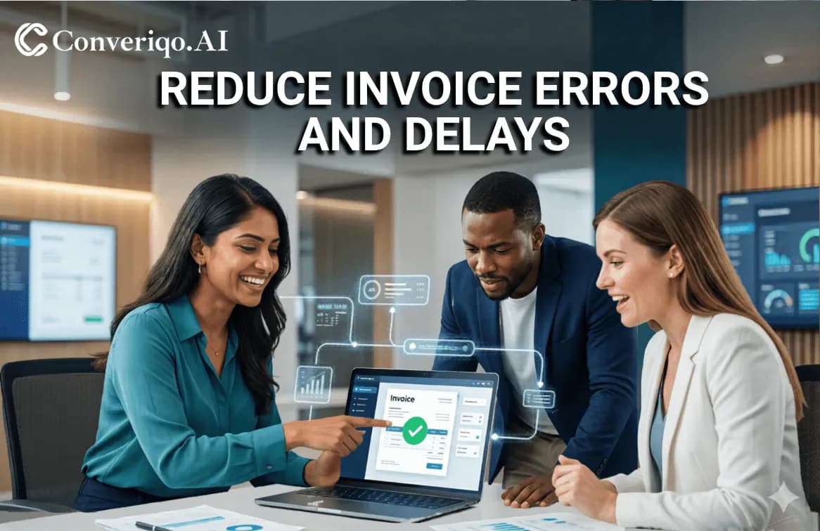 reduce invoice errors and delays with automated invoice processing system