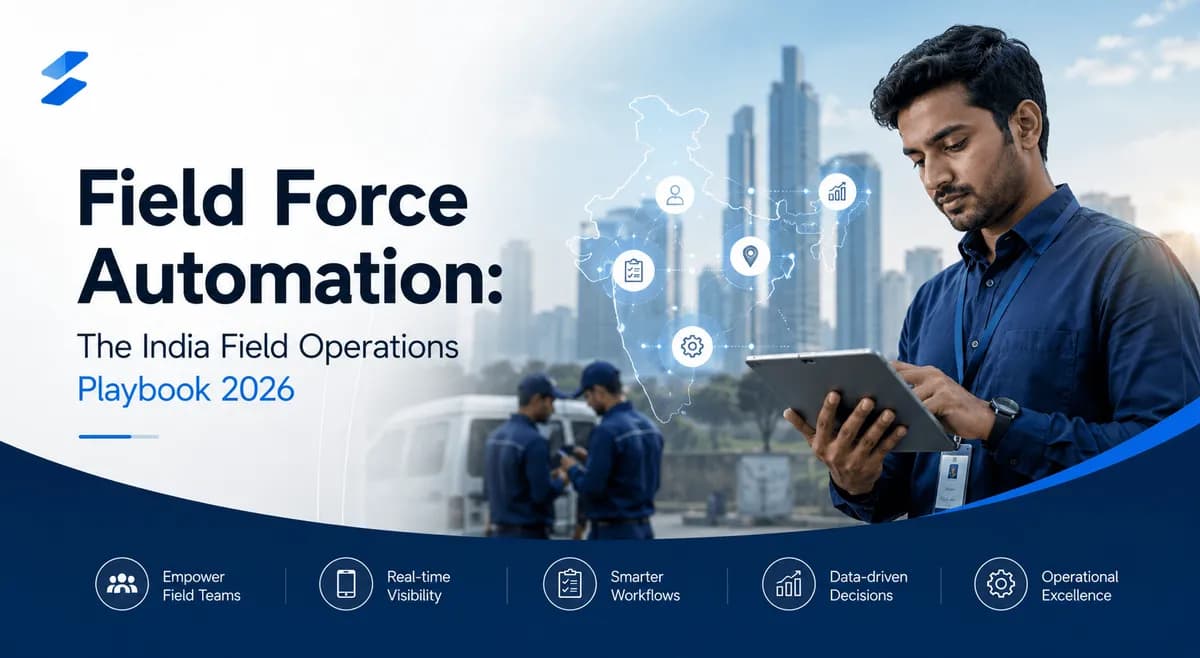 Field Force Automation India 2026 banner