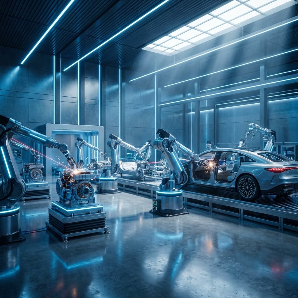 Automotive Manufacturing Robotic Arm