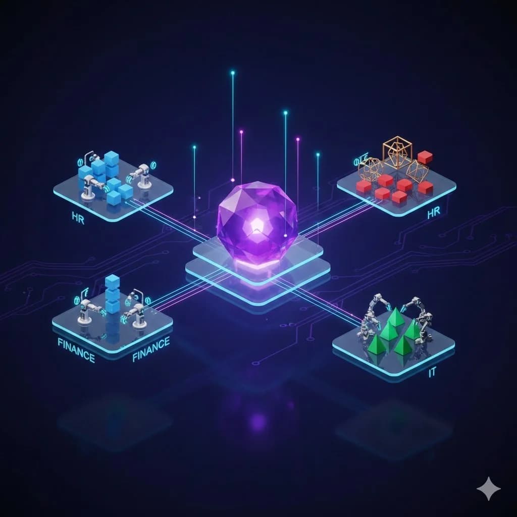 Enterprise AI Architecture Visualization