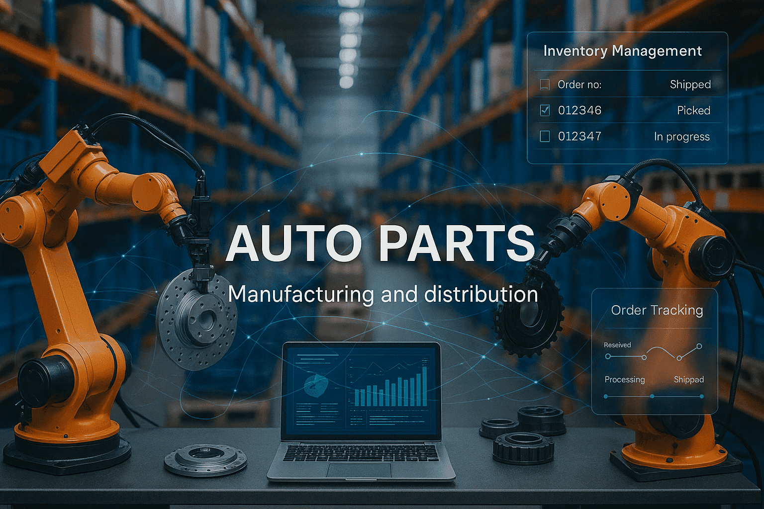 How Auto Parts Manufacturers, Wholesalers & Distributors Can Use AI Automation to Streamline Orders, Inventory & Dealer Operations