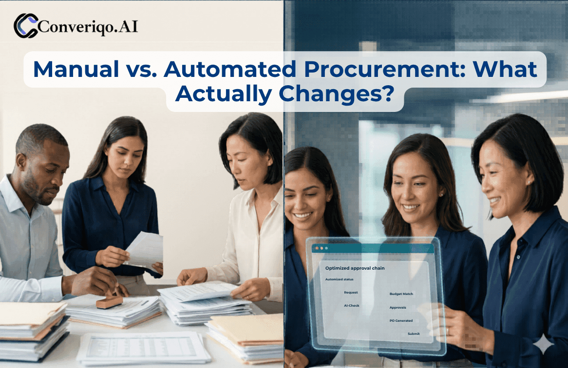 Procurement Automation vs Manual Procurement: What Actually Changes?