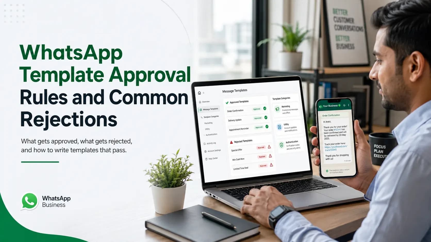 WhatsApp Template Approval Rules and Common Rejections