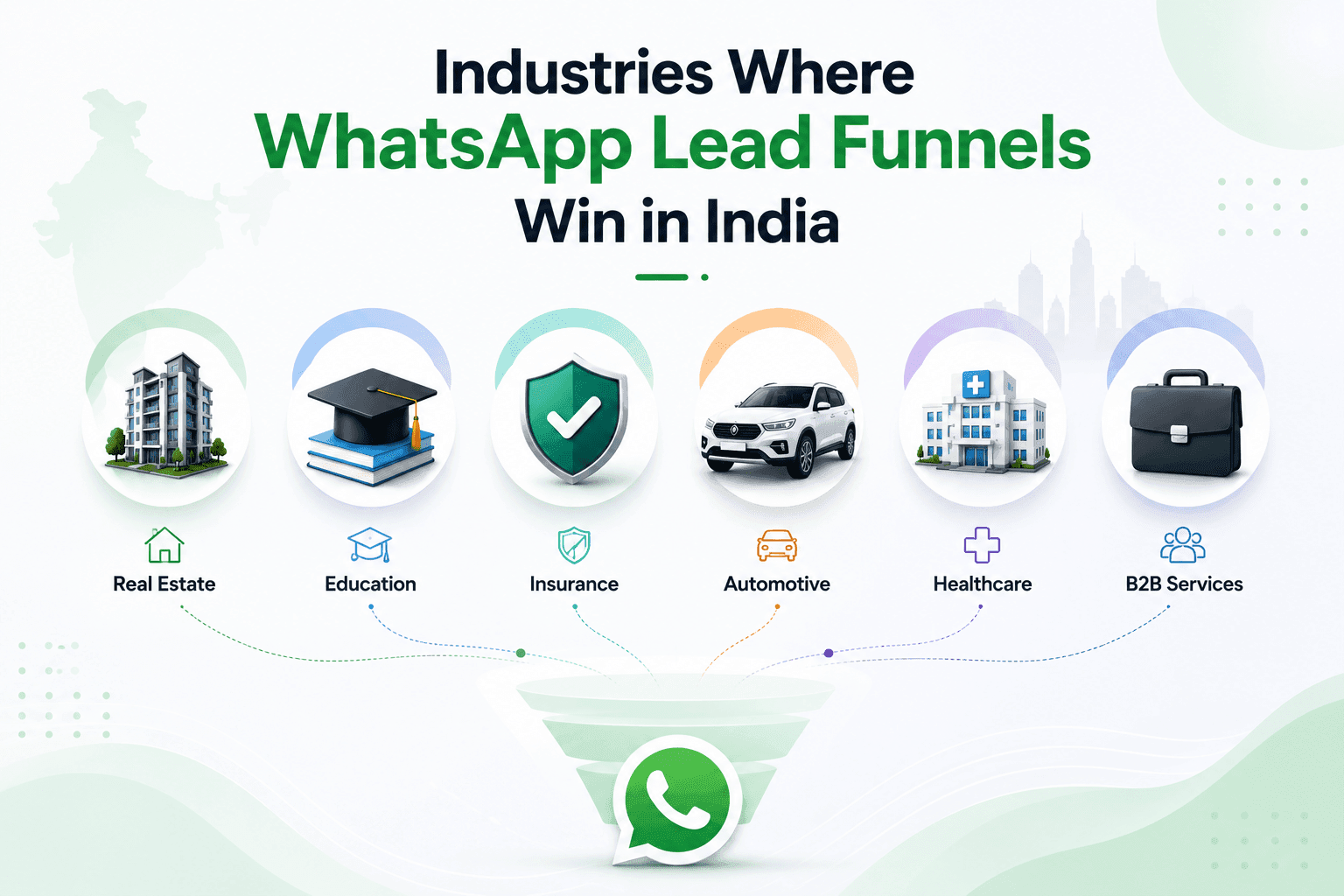Industries Where WhatsApp Lead Funnels Win in India