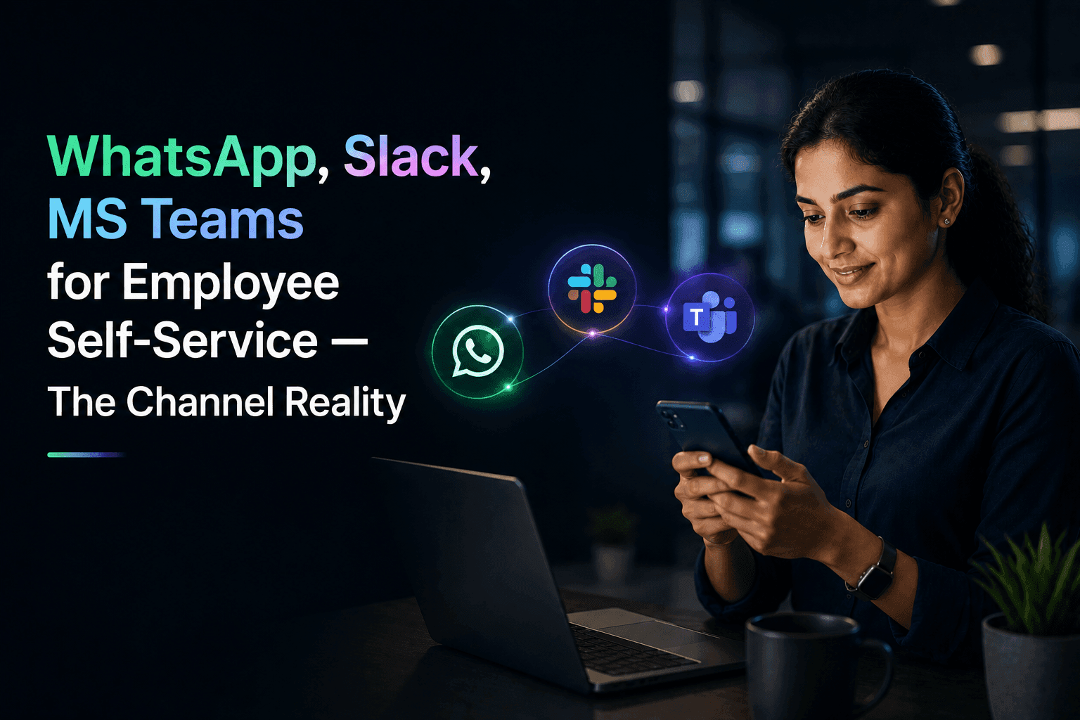 WhatsApp, Slack, MS Teams for Employee Self-Service - The Channel Reality