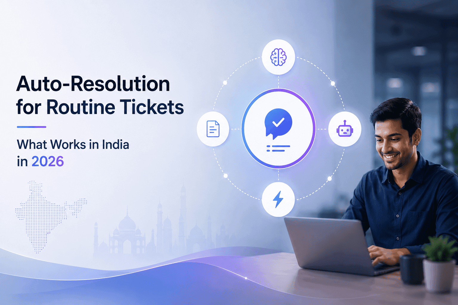 Auto-Resolution for Routine Tickets - What Works in India in 2026