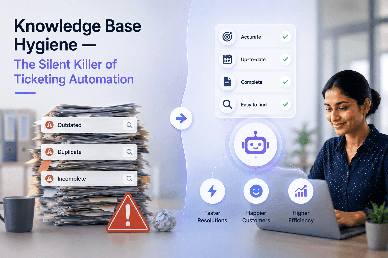 Knowledge Base Hygiene - The Silent Killer of Ticketing Automation