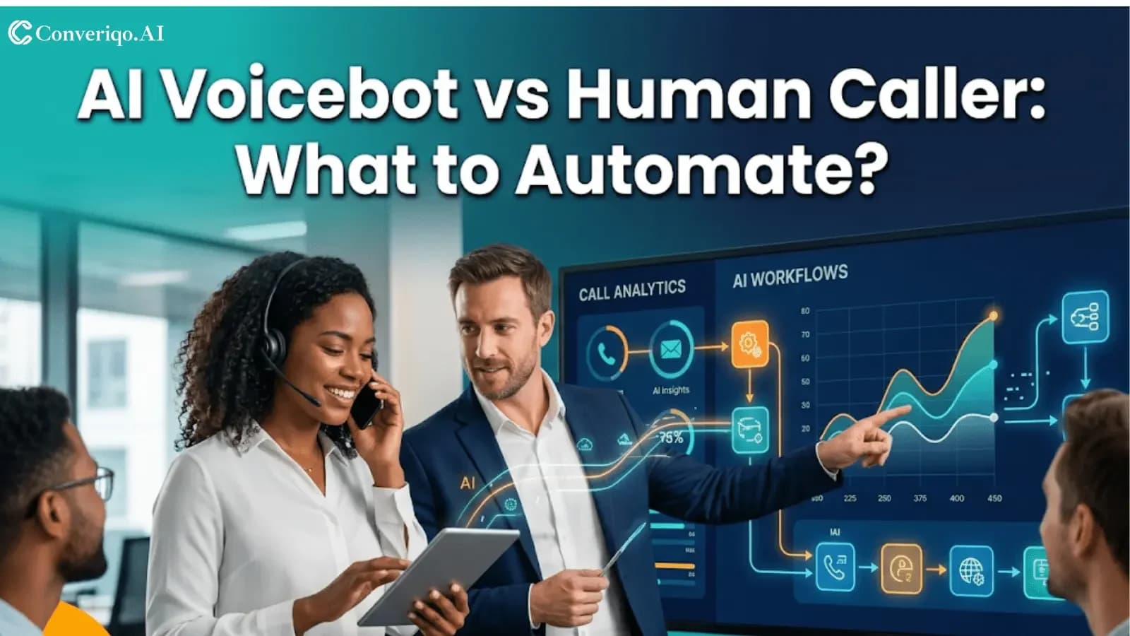 AI Voicebot vs Human Caller: What Should Be Automated and What Should Not?