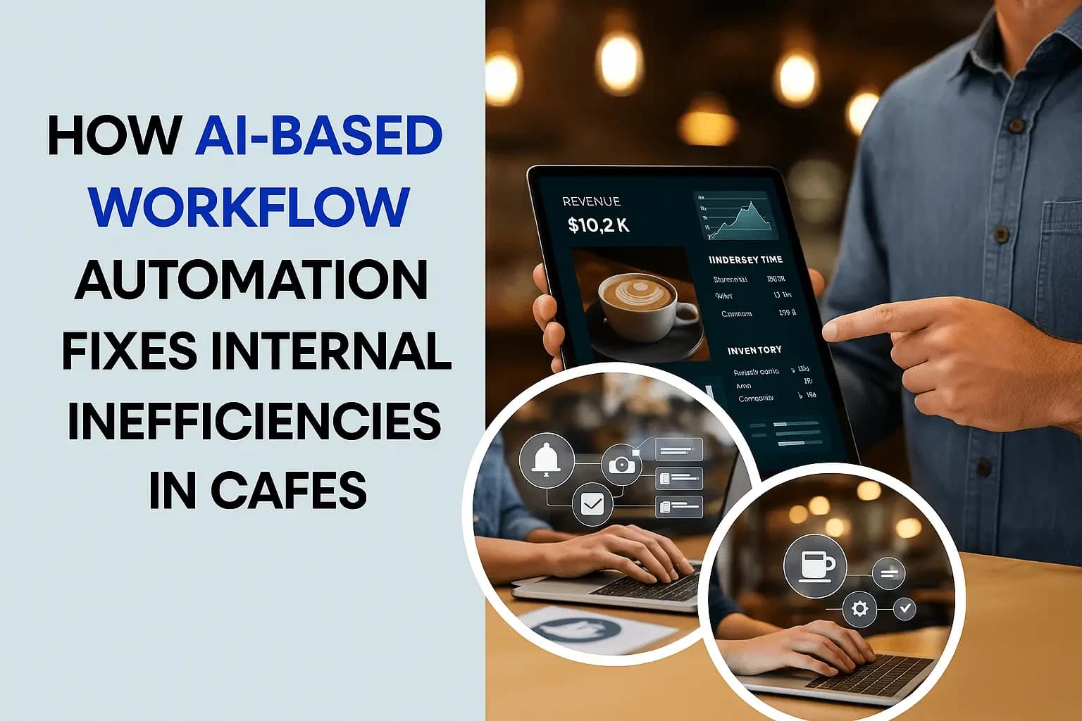 Digital tools optimizing cafe orders and daily operations -Converiqo